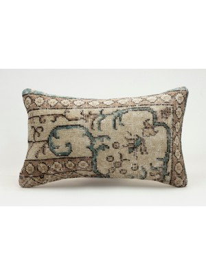 Kilim Wholesale El Yapımı Kilimden Yapılmış Vintage Kırlent Kılıfı, Yün, 30X50 cm
