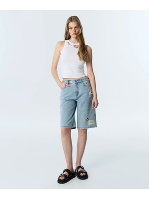 Twist Patch'li Jean Bermuda TS1260013021CC2