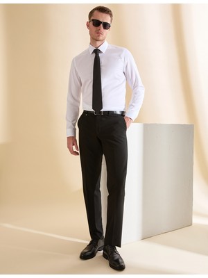 Pierre Cardin Erkek Siyah Slim Fit Kumaş Pantolon 50325156-VR046