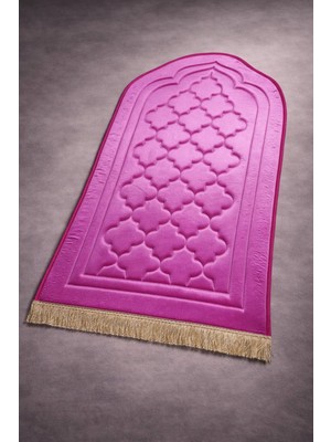 Bripurga Diz Ağrıtmaz Ortopedik Seccade – 1.5 cm Sünger Destekli, Çanta Hediyeli