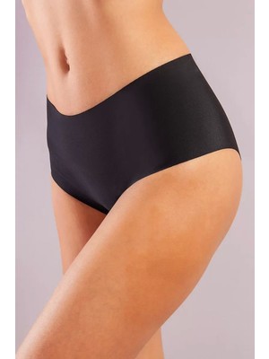 Marsilyan Golshan Girdle Invisible Slip, Iz Yapmayan Görünmez Lazer Kesim Siyah Külot