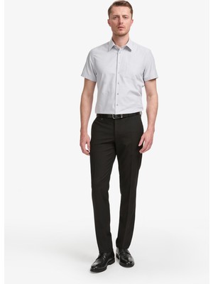 Pierre Cardin Erkek Siyah Slim Fit Kumaş Pantolon 50324299-VR046