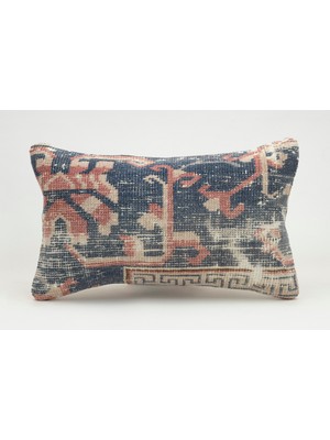 Kilim Wholesale El Yapımı Kilimden Yapılmış Vintage Kırlent Kılıfı, Yün, 30X50 cm
