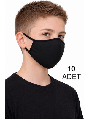 ByDon Çocuk Penye Maske 10'lu Avantaj Paket