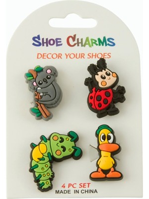 Marsilyan Ayakkabı Terlik Süsü 4 Adet