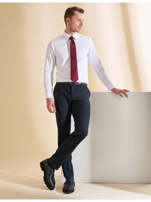 Pierre Cardin Erkek Lacivert Slim Fit Kumaş Pantolon 50324299-VR033