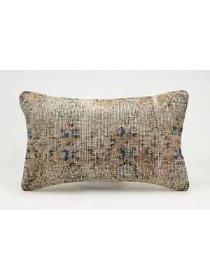 Kilim Wholesale El Yapımı Kilimden Yapılmış Vintage Kırlent Kılıfı, Yün, 30X50 cm