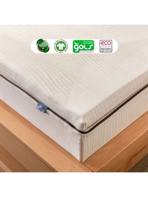 İnnova Bedding Doğal Lateks Yatak Pedi 6 cm