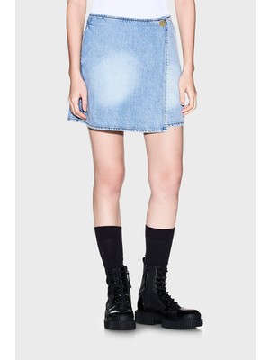 Armani Exchange Pamuklu Regular Fit Mini Etek Short Bayan Short XW002265 AF21338 MB001