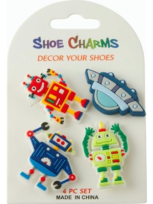 Marsilyan Ayakkabı Terlik Süsü 4 Adet