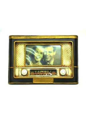 Aydogan's Dekoratif Metal Çerçeve Radyo Vintage Dekoratif Ev Ofis Hediyelik