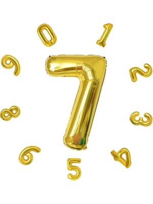 Keskin Sound 40 Inç Gold Folyo Balon ( 7 )
