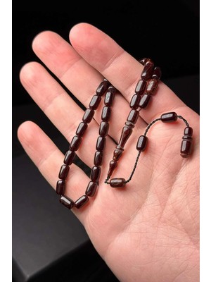 Tesbihkenti Ideal Boy Akıcı Çekim Kahve Tonlar Sıkma Kehribar Tesbih