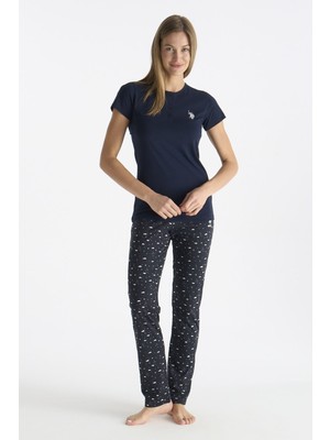 U.s. Polo Assn. 20231 Kadın Pijama Takım