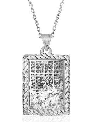 Aydogan's Gümüş Esma'ül Hüsna Yazılı Kolye