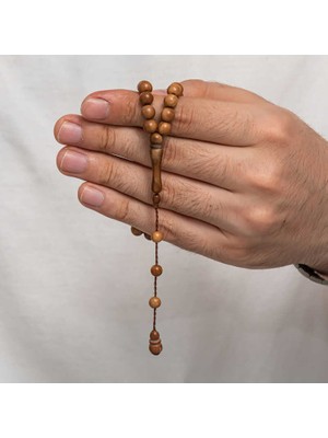 Aydogan's Yuvarlak Kesim Açık Renk Kuka Tesbih