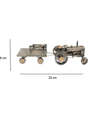 Aydogan's Dekoratif Metal Traktör Römork