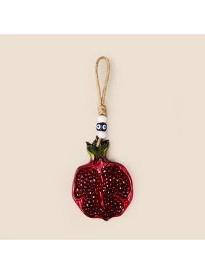 Matmel Deco Nar Bereket Nazarlık - Kırmızı - 12 cm
