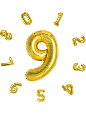 Keskin Sound 40 Inç Gold Folyo Balon ( 9 )