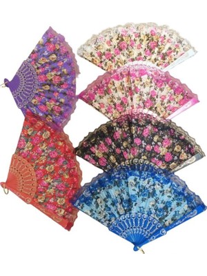 Aydogan's Yelpaze Karışık Renk 12 Adet