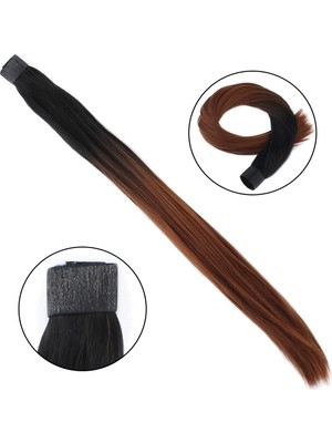 Colezium Fiber Sen Sihirli At Kuyruğu / Siyah / Karamel Ombreli