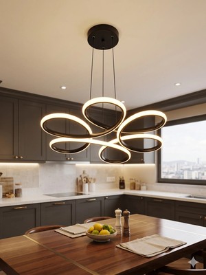 Light House Papatya Model Sarkıt LED Salon Avizesi
