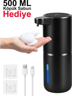 Greentech Sensörlü USB Şarjlı Köpük Sabunluk / GT-SD03S