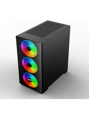 İzoly Box I Oyuncu Masaüstü Bilgisayarı i3-10100F 3.60GHz 8GB 256GB NVME AMD RX550 4GB