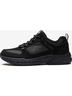 Skechers OAK CANYON Erkek Siyah Outdoor Ayakkabı Nefes Alabilir Yapı ve Esnek Taban ile Koşu ve Yürüyüş İçin İdeal - 51893 BBK