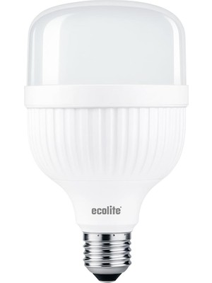 Dora Shopping Ecolite 18W Ampul, 3000K Sarı Işık, 1600 Lümen, 104W Eşdeğer, E27 Duy, 220V, Dimmer Uyumsuz, F Enerj