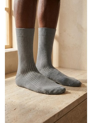 Katia & Bony Unisex Basic Gri Soket Çorap
