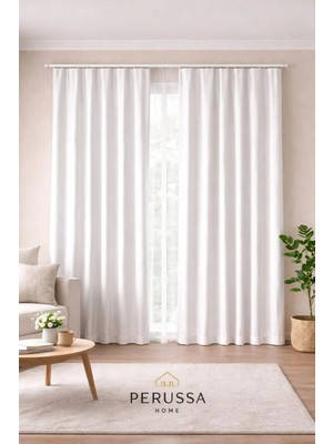 Perussa Home Saten Kışırmaz Asf Güneşlik Özel Ölçü ile Dikim Yapılır