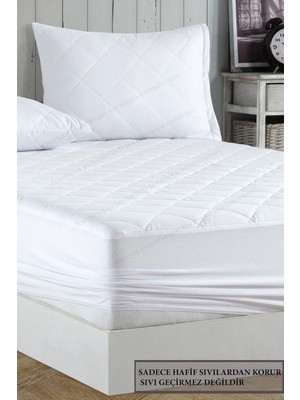 Dora Shopping Adelya Mikrofiber Alez Kapitone Fitted Yatak Koruyucu Alez (16 Ebat) (160 x 200)