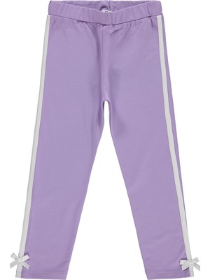 Civil Girls Fiyonk Aplikeli 6-9 Yaş Tayt - Lila