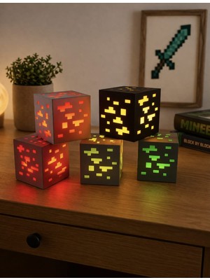 Minecraft Ore Tealight