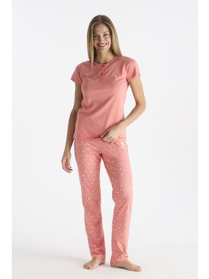 U.s. Polo Assn. 20231 Kadın Pijama Takım