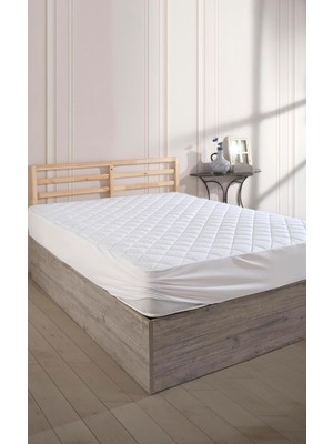 Dora Shopping Yatak Koruyucu -Çarşaf - -Çift Kişilik -%100 Pamuk - Kapitoneli - Fitted(Yatağı Saran) Çarşaf (160X2