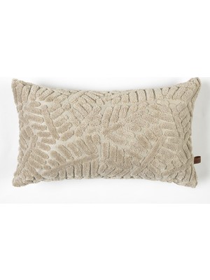 Hamur Bohem Tasarım Punch Panç Desen Dekoratif Kırlent Kılıfı Forest Natural %30 Pamuk %70 Micro Polyester