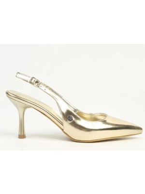 Pierre Cardin PC-55771 Arkası Açık Stiletto Topuklu Abiye Ayakkabı