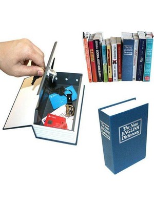 Aydogan's Kitap Görünümlü Gizli Kasa Kumbara Dekoratif Hediyelik
