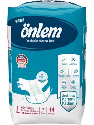 Dora Shopping Önlem Large Yetişkin Hasta Bezi 7 Adet