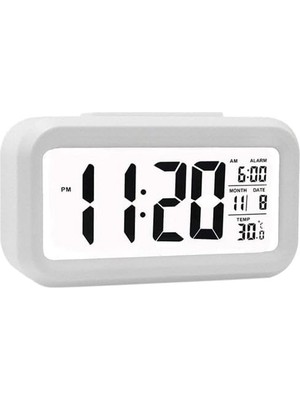 Dora Shopping Akıllı Dijital Masa Saati Alarmlı Karanlık Sensörlü Fotoselli