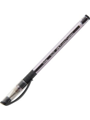 Faber-Castell 10'lu Paket Siyah İğne Uçlu Tükenmez Kalem Ergonomik Tutuş ile Rahat Yazım