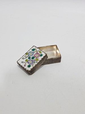 Hasyılmaz Antika Fransız Minyatür Kutu 5,9x4,7x2,9cm 154