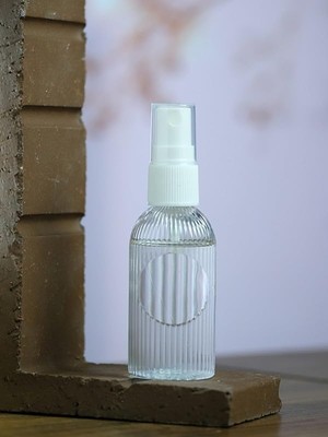Dora Shopping 50 Adet 50 ml DNZ21 Sprey Başlık Dezenfektan Kolonya Hediyelik Nikah Nişan Düğün Için Boş Şişe