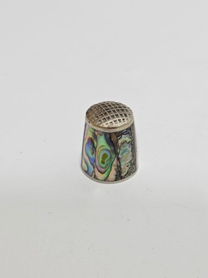 Hasyılmaz Antika Cloisonne Emaye Yüksük 21,70X18,50MM 058