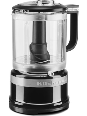 KitchenAid 1,19 L Mutfak Robotu 250 W Güç ile Kesme Doğrama Özellikli Siyah Renk  5KFC0516
