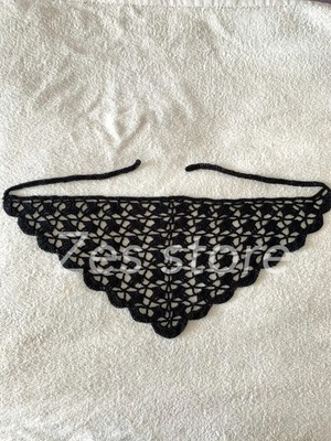  Örgü El Yapımı Kroşe Bandana