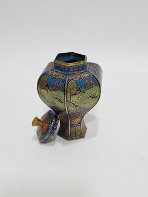 Hasyılmaz Antika Cloisonne Minyatür Kutu 13CM 173