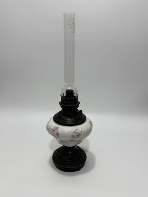 Hasyılmaz Antika Porselen Gaz Lambası 48CM
